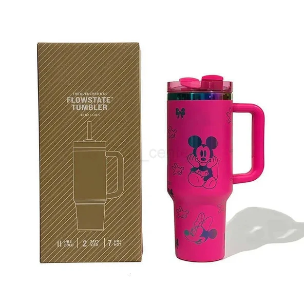 Stanley Termos Canlı Pembe Renkli H1.18 LtT ürün görseli 1