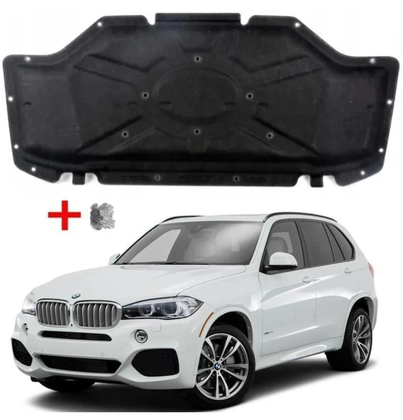 Bmw F15 X5 F16 X6 2013-2017 Kaput İzolasyonu Klipsli 51487284629 ürün görseli 1