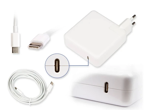 Apple MacBook 67W (max.) USB-C PD Şarj Adaptör RETRO ürün görseli 1