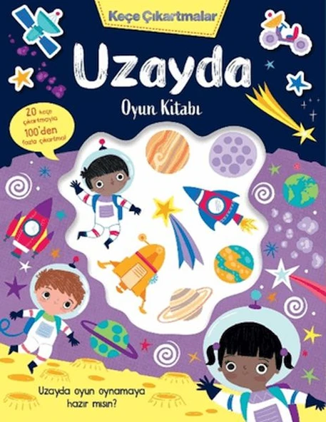 Keçe Çıkartmalar - Uzayda Oyun Kitabı ürün görseli 1