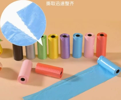 12'Li Dışkı Poşeti Düz Renkli Set - Resim 4