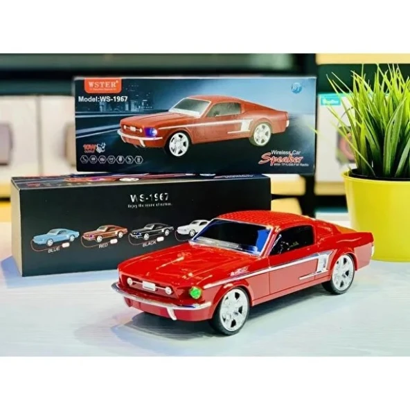 Mustang Tasarımlı Bluetooth Hoparlör - Resim 4