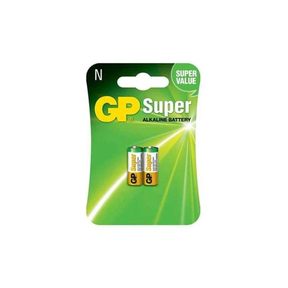 GP LR1 / N Boy / 910A 1.5V Alkalin Pil 2'li Paket ürün görseli 1