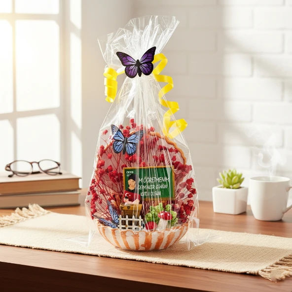 Mini Midye Teraryum - Öğretmenler Günü Hediyesi - Resim 4