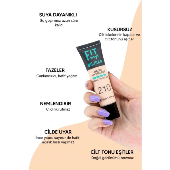 3'Lü Myi Tüp Fondöten Seti - Resim 2