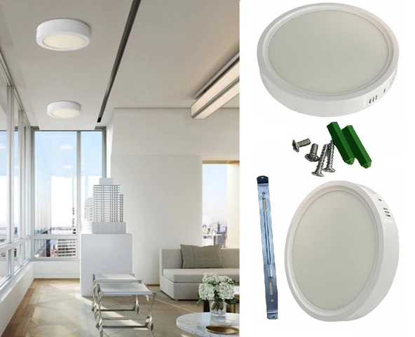 CATA 18W BEYAZ S.Ü.YUVARLAK LED PANEL (BEYAZ KASA) ürün görseli 1