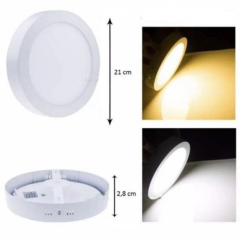 CATA 24W BEYAZ S.Ü.YUVARLAK LED PANEL ARMATÜR ürün görseli 1