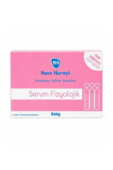 Nurse Harveys Serum Fizyolojik (5 ml x 10 Flakon) ürün görseli 1