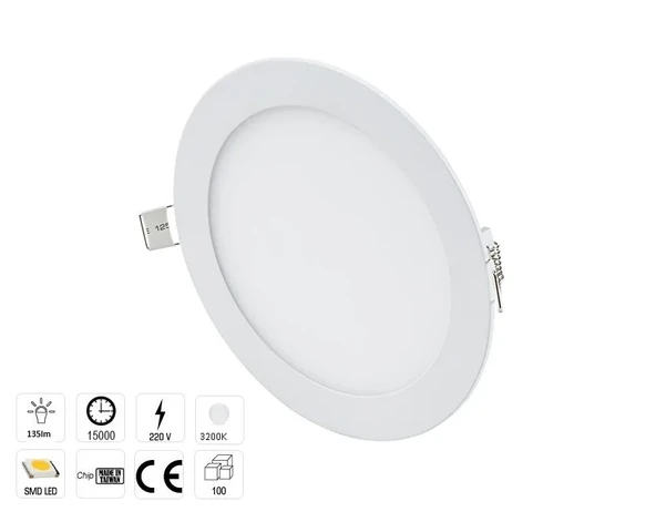 CATA CT 5147  Led Spot  12W 3200K Gün Işığı - Resim 2