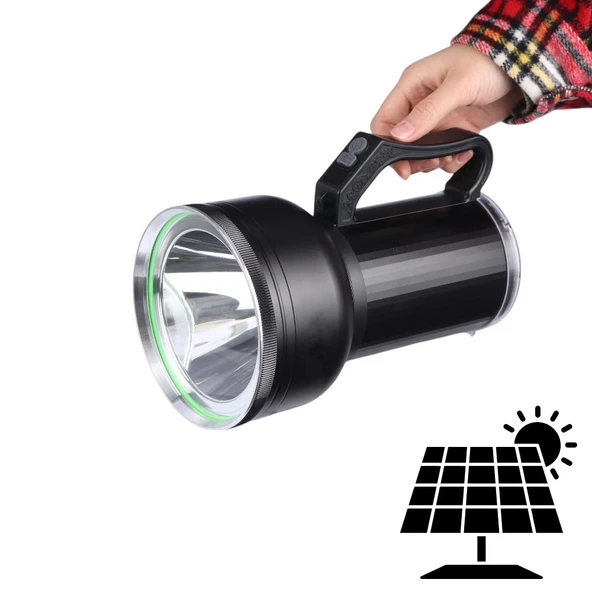 GT Led Taşınabilir Solar Ledli Fener WT-415 ürün görseli 1
