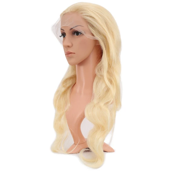 Gerçek Front Lace Dalgalı Platin Tül Peruk / 70/75cm - Resim 3