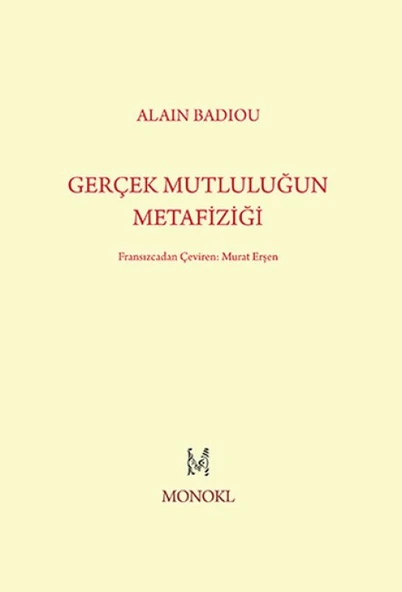 Gerçek Mutluluğun Metafiziği ürün görseli 1