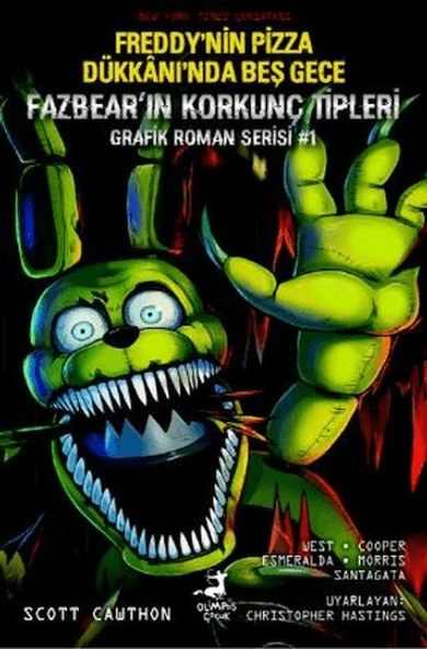 Freddy’nin Pizza Dükkanı’nda Beş Gece: Fazbear’ın Korkunç Tipleri Grafik Roman Serisi #1 ürün görseli 1