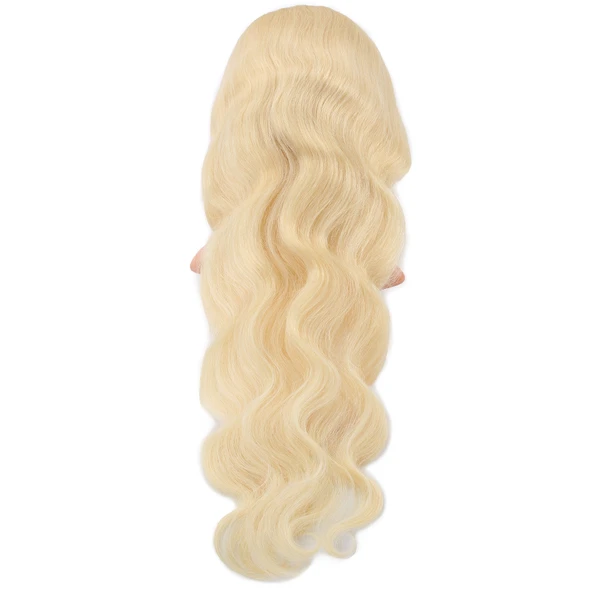 Gerçek Front Lace Dalgalı Platin Tül Peruk / 80/85cm - Resim 4