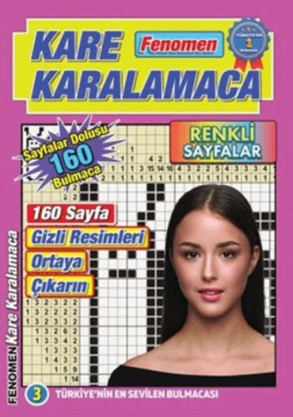 Fenomen Kare Karalamaca 3 ürün görseli 1