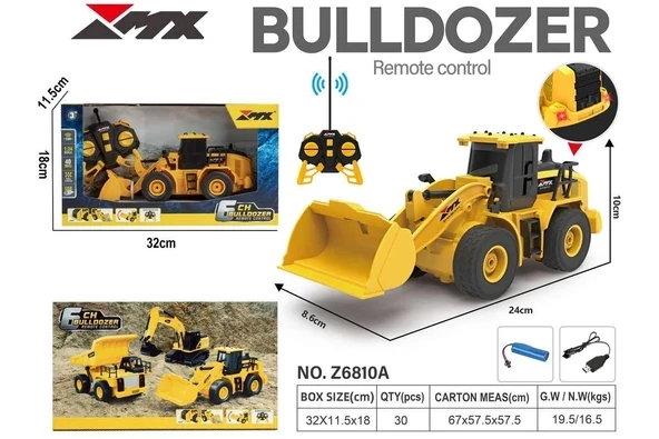 Uzaktan Kumandalı Dozer - Resim 3