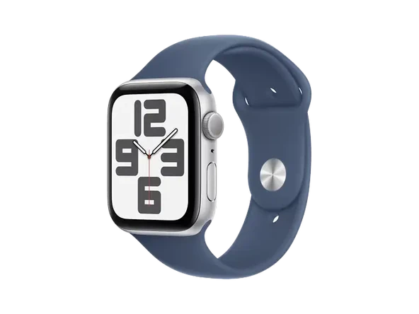 APPLE WATCH SE 44MM 2.NESİL SİLVER VİTRİN - Resim 3