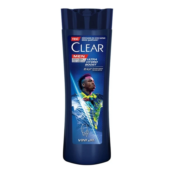 Clear Men Ultra Hydro Boost 350 Ml Şampuan ürün görseli 1