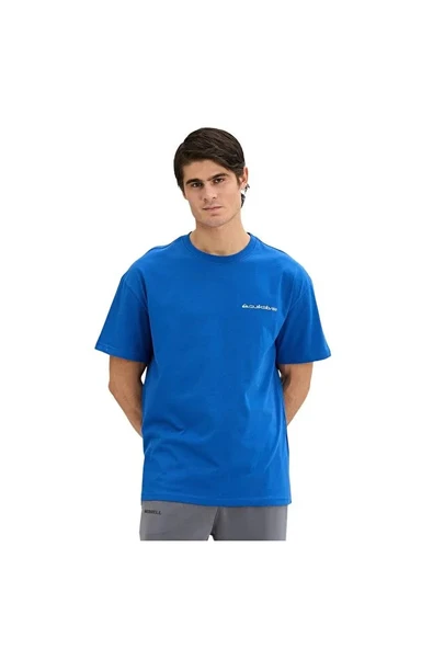 Quiksilver Küçük Yazı Baskılı Erkek Tişört TRQMS26110 ürün görseli 1