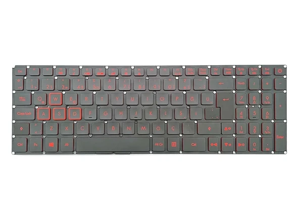 Acer Aspire Nitro 5 AN515-53 Klavye Işıklı Kırmızı Tuş ürün görseli 1