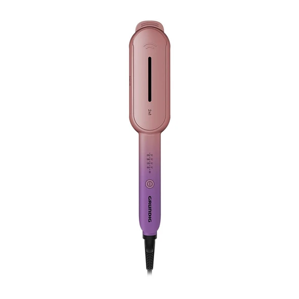 Grundig HS 8331 BotanicaPro 2in1 Saç Şekillendirici Pembe Mor ürün görseli 1