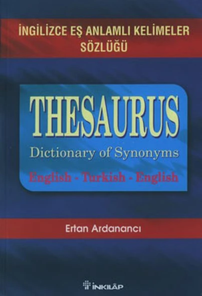 İngilizce Eş Anlamlı Kelimeler Sözlüğü-Thesaurus ürün görseli 1