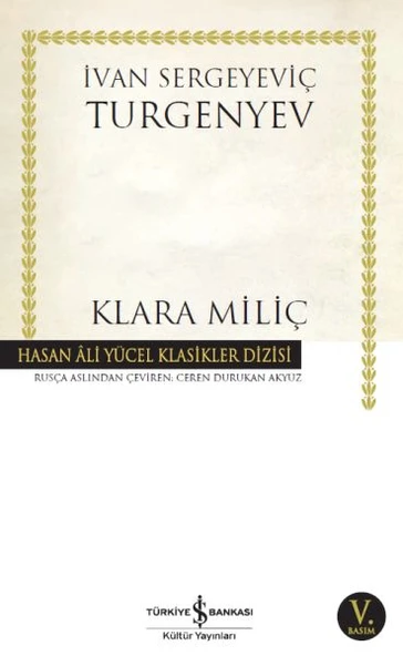 Klara Miliç - Hasan Ali Yücel Klasikleri ürün görseli 1
