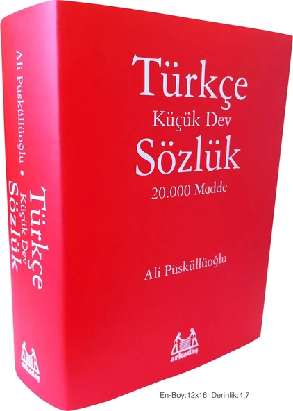 Türkçe Sözlük 20.000 Madde - Küçük Dev Sözlük ürün görseli 1