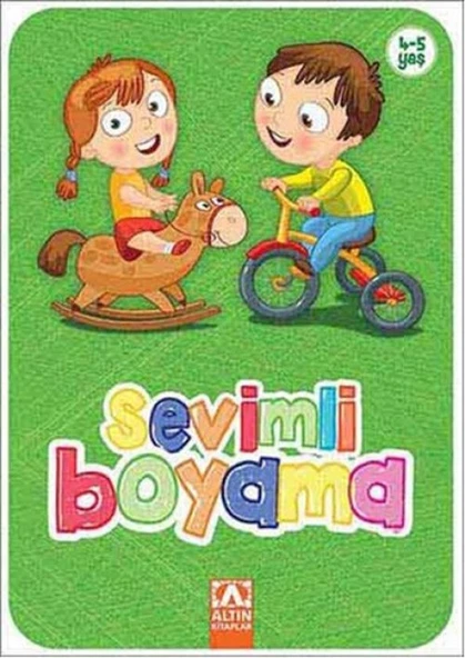 Sevimli Boyama - Yeşil ürün görseli 1