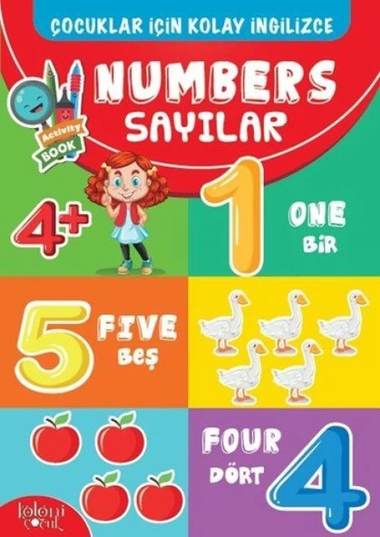 Çocuklar İçin Kolay İngilizce - Numbers Sayılar ürün görseli 1