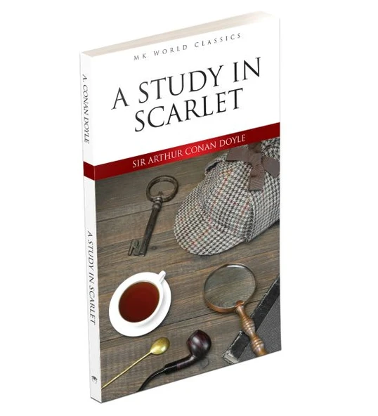 A Study İn Scarlet - İngilizce Klasik Roman ürün görseli 1