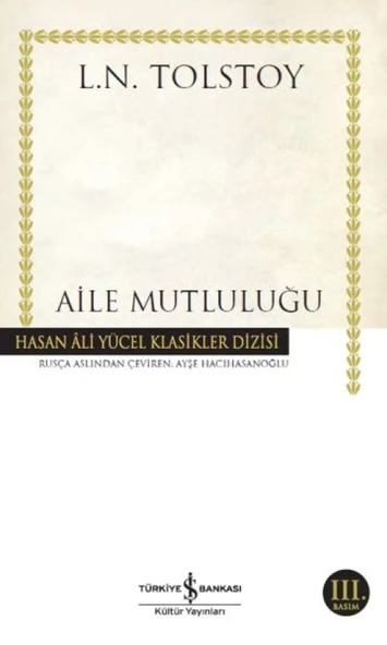 Aile Mutluluğu - Hasan Ali Yücel Klasikleri ürün görseli 1