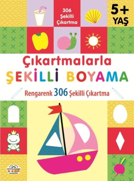 Çıkartmalarla Şekilli Boyama 5 Yaş Üstü ürün görseli 1