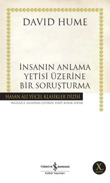 İnsanın Anlama Yetisi Üzerine Bir Soruşturma - Hasan Ali Yücel Klasikleri ürün görseli 1