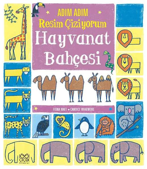 Adım Adım Çiziyorum: Hayvanat Bahçesi ürün görseli 1