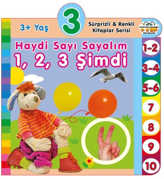 Haydi Sayı Sayalım 1,2,3 Şimdi (3+Yaş) ürün görseli 1