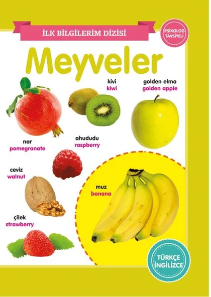 Meyveler - İlk Bilgilerim Dizisi ürün görseli 1