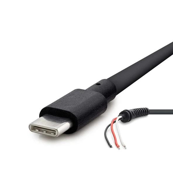 Macbook Adaptör Kablosu Type-C 65W 1.5M Siyah HDX5538 ürün görseli 1