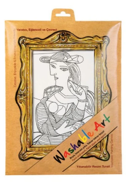 Funny Mat - Pıcasso Seated Woman 25 X 35 Cm ürün görseli 1