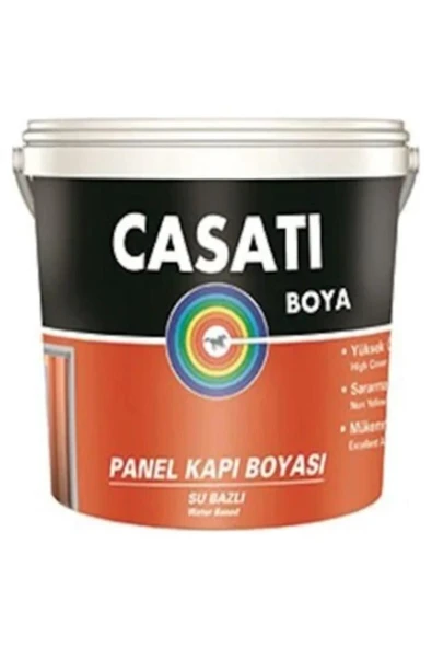 Su Bazlı Panel Kapı Boyası Beyaz 0,75 Litre ürün görseli 1