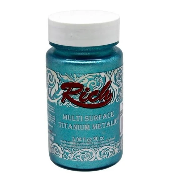 Rich Multi Surface Titanium 2574 Şeker Mavi Metalik 90 cc ürün görseli 1