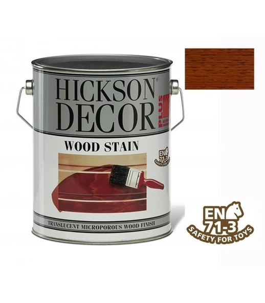 Hickson Decor Wood Stain 5 LT Teak - Resim 2