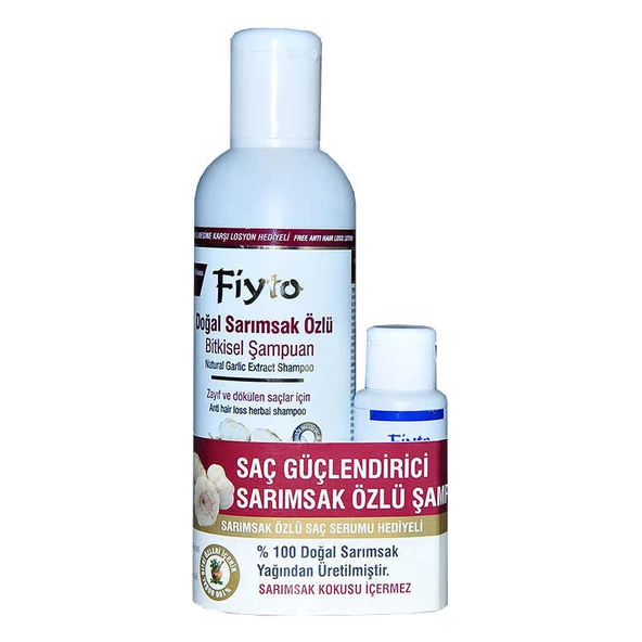 Doğal Sarımsak Özlü Şampuan 500 ML - Resim 2