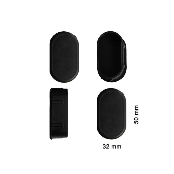 Oval Profil İç Tapa 32x50 mm 4 Adet ürün görseli 1