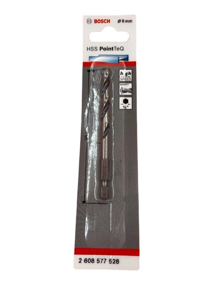 Point TeQ Altıgen Şaftlı Hss Matkap Ucu 6 mm ürün görseli 1
