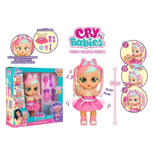 CYB83000 Cry Babies Bella Sabah Rutini - 921481 ürün görseli 1