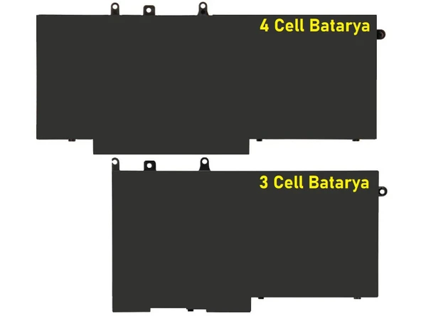 Dell Latitude P60F001 Batarya Pil RETRO 4Cell V1 ürün görseli 1