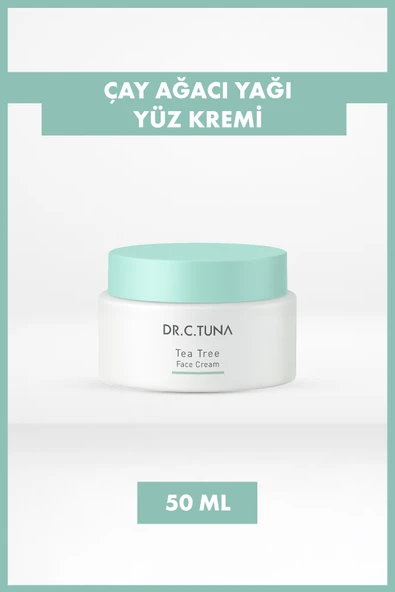 DR C.  ÇAY AĞACI YAĞLI YÜZ KREMİ 50 ml ürün görseli 1