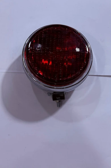 Efsane Oben Yuvarlak Stop Lambası Paslanmaz Çelik Krom Gövde ürün görseli 1