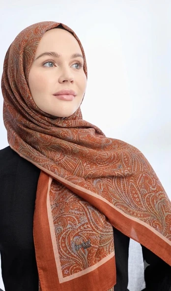 Soft Pamuk Şal-75 x 190 -06574 - Resim 3